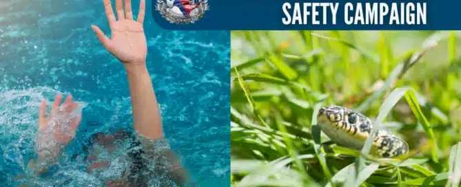BVRAC summer safety campaign for drowning and snake bite prevention