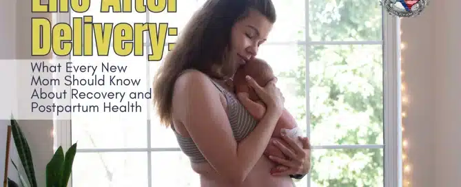 Postpartum recovery and health support for new mothers after delivery